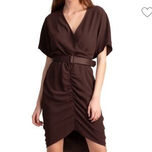 NWT TRINA TURK Zest Ruched Dress